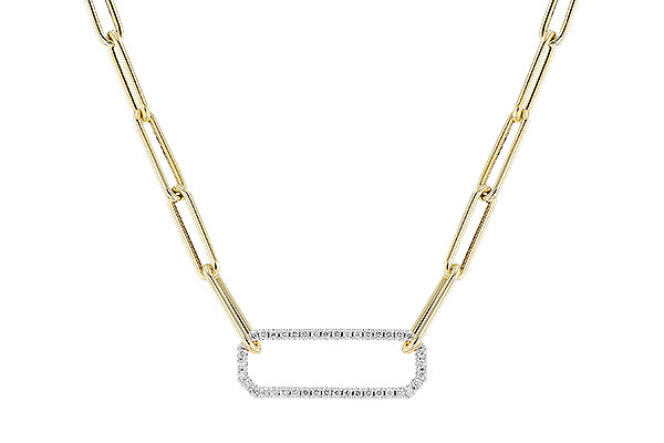 E319-54901: NECKLACE .50 TW (17 INCHES)