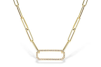 E319-54901: NECKLACE .50 TW (17 INCHES)