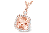A232-29410: NECK 1.09 MORGANITE 1.26 TGW (7MM MORG)