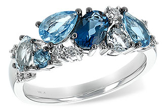 A235-00356: LDS RG 2.05 BLUE TOPAZ 2.16 TGW