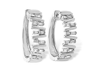 D235-95801: EARR .30 TW BAGUETTE DIAS