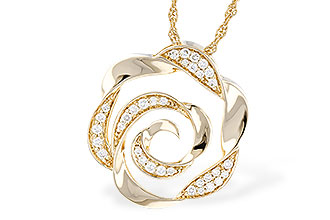 F319-57574: NECKLACE .20 TW