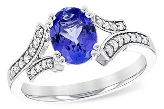 G235-97628: LDS RG 1.15 TANZANITE 1.30 TGW