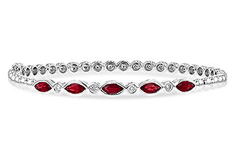 G235-98501: BANGLE 1.50 RUBY 1.63 TGW