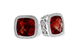 H318-63992: EARR 2.50 TW GARNET