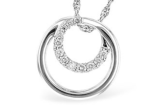 K318-70328: NECKLACE .15 TW