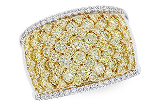 K319-57582: LDS DIA WED RG 2.19 YELLOW DIAS 2.37 TW