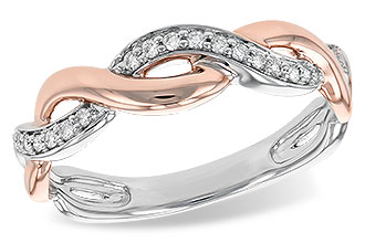 L231-39373: LDS DIA WED RG .10 TW (ROSE & WG)