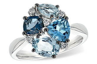 L235-01182: LDS RG 2.57 BLUE TOPAZ 2.65 TGW