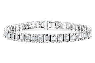 L319-56691: BRACELET 2.72 TW BAGUETTES 4.10 TW