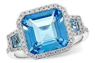 M235-98500: LDS RG 4.40 TW BLUE TOPAZ 4.60 TGW