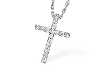 M319-54855: NECKLACE .25 TW