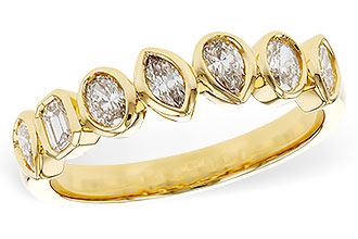 M320-52173: LDS DIA WED RG .62 TW FANCY CUT DIAS